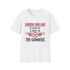 The Gunners London England T-Shirt