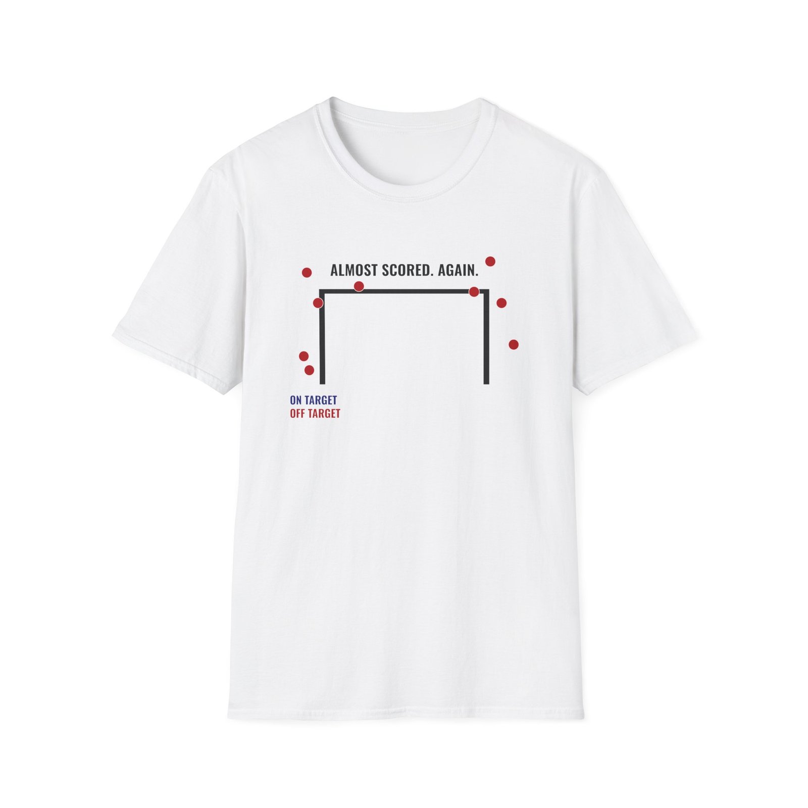Goal Map - Almost Scored T-Shirt - Image 3